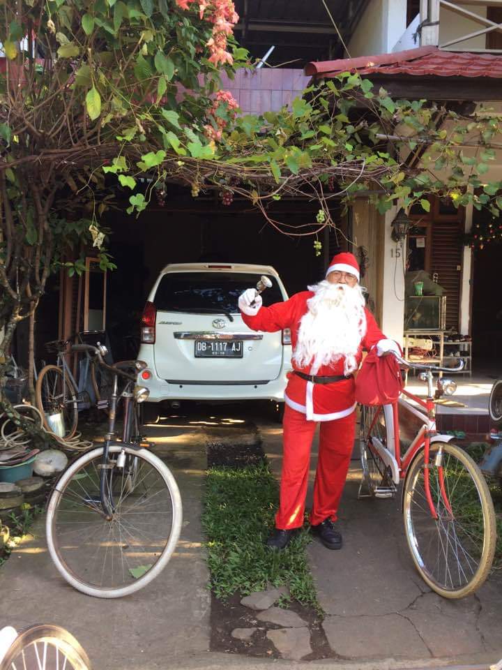 Setuamo Siapkan Santa Claus Ramaikan North Sulawesi Christmas Fun Bike 2018